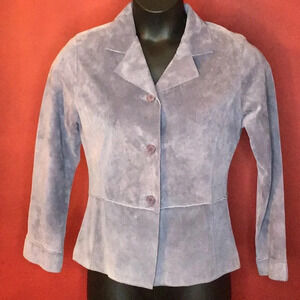 BRANDON THOMAS SUEDE BLAZER SIZE M